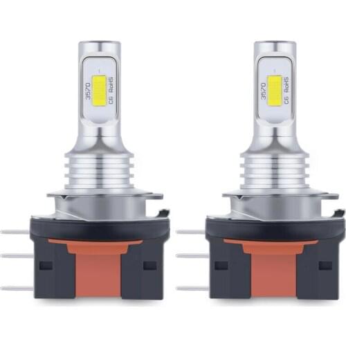 2pcs Car Lights 160W H15 LED Bulb For Mercedes Benz CLA Class 2013+ DRL Daytime Running Light LD2373 Headlight