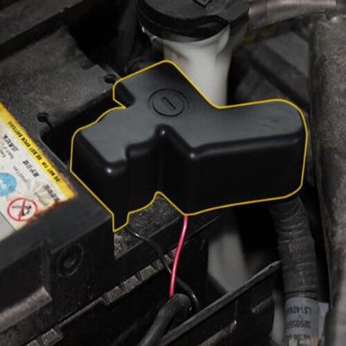 Car Battery Negative Protection Cover Frame Clip Case For Buick Envision ABS Plastic Non-flammable Car Styling