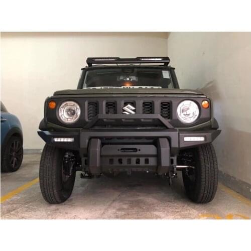 IN STOCK jimny accessories Guangzhou High-Quality Car bumper front Bumper For Suzuki JIMNY 2019 2020 JB74W