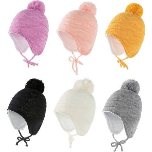 Зимние шапки для малышек Kiddiezoom China At AliExpress