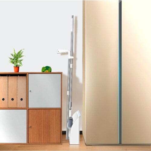 Floor Cleaning Brooms Folding Dustpan Garbage Collector Kitchen Office Set Tools for Sweeping Brush Household Products Cleaner