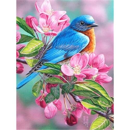 Animal Bird DIY 11CT Cross Stitch Embroidery Kits Needlework Craft Set Printed Canvas Cotton Thread Home Decoration Design