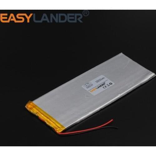 3.7V 3500mAh 3353137 Rechargeable li-Polymer Li-ion Battery For Bluetooth Notebook Tablet PC electronics safety lamp