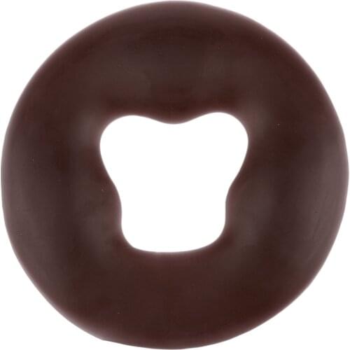 Silicone Pillow Massager Face Pillow Pad SPA Massage Cushion Beauty Salon Massage Mat - Brown