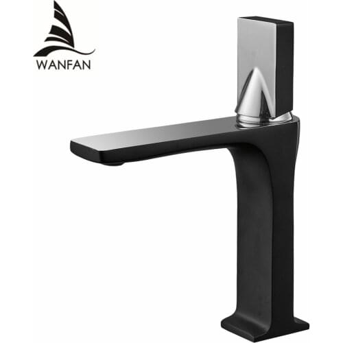 Basin Faucets Elegant Bathroom Faucet Hot and Cold Water Basin Mixer Tap white Finish Brass Toilet Sink Water Crane 855809W