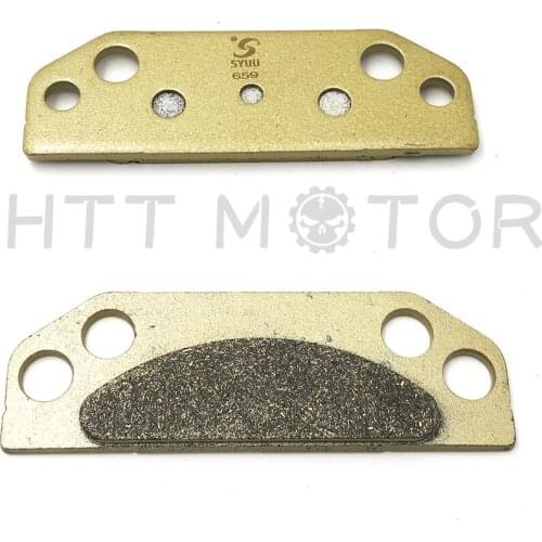 Aftermarket motorcycle parts Disc Parking Brake Pad Set For UTV POLARIS Ranger Handbrake Pads 05-16 KIOTI Mechron 2200 2100 2240