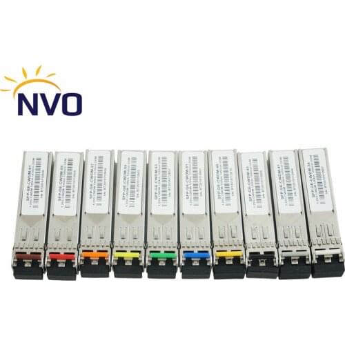 1.25G CWDM SFP 1270nm 1290nm 1310nm 1330nm 1350nm 1370nm 80KM Optic CWDM SFP Transceiver Module with DOM