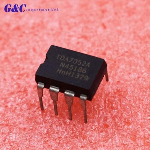 1/5/10/50PCS TDA7052A TDA7052A/N2 TDA7052AN audio for amplifier Encapsulation:DIP-8 diy electronics