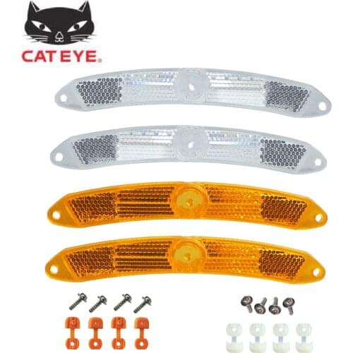 1 pair Bicycle Bike Wheel Safety Spoke Reflector Reflective Mount Clip Warning bike reflector light Cycling Accessories