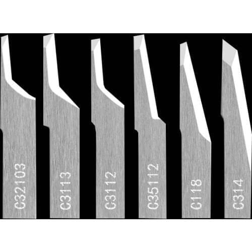 10PCS EMMA Tungsten Steel Vibrating Knife Oscillating Blade CNC Digital Cutter Leather Foam C118 C314 C3112 C3113 C3512 C32103