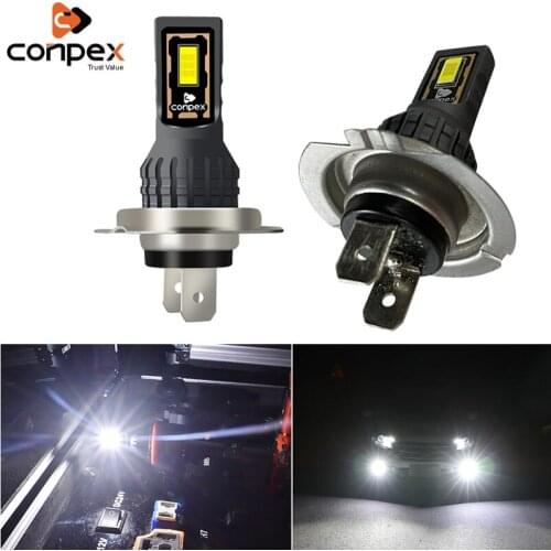 Conpex 2Pcs Canbus H7 H8 H11 LED Car Fog Lamps for Kia Rio Sportage Optima Lada Honda H4 H9 H10 LED Fog Lights Bulb 12V 6000K