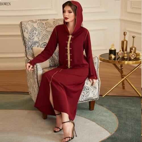 Abaya Dubai Turkey Kaftan Hijab Muslim Dress Islam Clothing Maxi Dresses Abayas For Women Robe Musulman De Mode Djellaba Femme