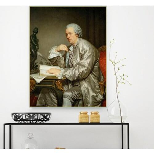 Citon Jean-Baptiste Greuze《Claude Henri Vatle》Canvas Oil Painting World Famous Artwork Picture Modern Wall Decor Home Decoration