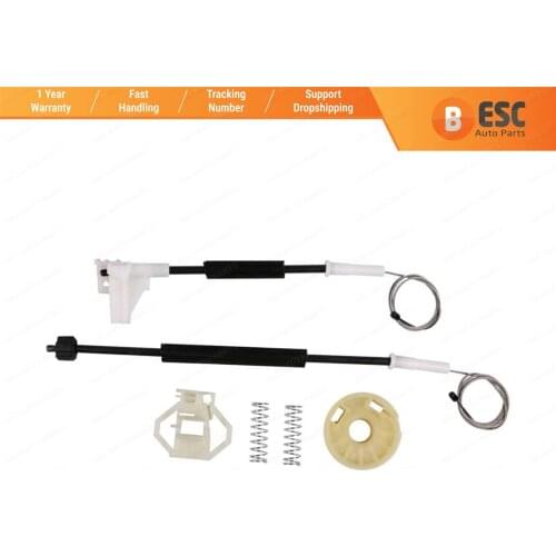 ESC EWR668 Window Regulator Repair Kit Rear Right for VW POLO Classic 1994-2002 Seat Cordoba 1993-02 Inca 1995-03 Ibiza 1993-02