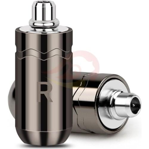 Hifi MMCX Pin Connector Rhodium Plating Headphones Plug For DN2002 DK-3001es10 ue900 se215 se315 se425 se535 se846 Headset Audio