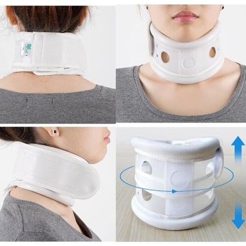 Neck Traction Rushed Corset Corrector Neck Support For Preventions Spondylosis With Chain Adjustable