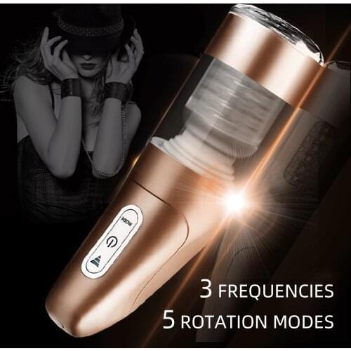 Men Masturbator Rotation Automatic Up and Down Male Masturbator Masturbation Cup Sex Toys for Men