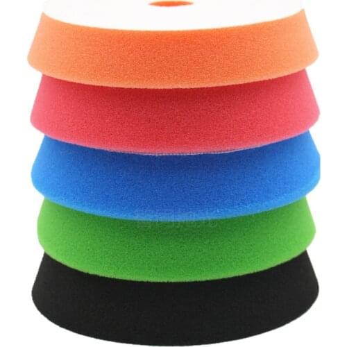 5 PCS 6inch Car Polishing Pads Sponge Polishing Buffing Waxing Pad Wheel For Car Polisher Buffer Pad Kit Hot Car Washer