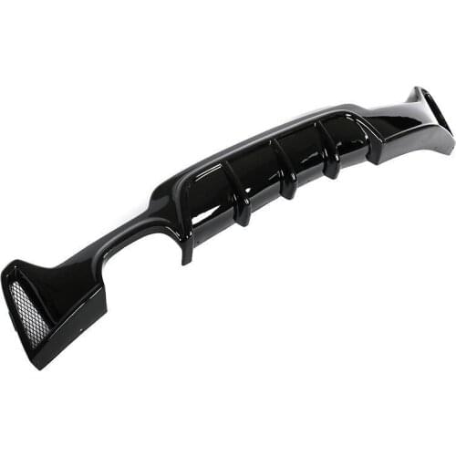 Suitable For Modification the of Bmw F32 F33 / F36 M-tecm Single Row Double Outlet Abs Bright Black Rear Lip