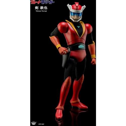 King Arts DFS069 1/9 Scale Diecast Flexible Tetsuya Tsurugi 22cm Movable Action Figure Toy Full Set for Fans Collection