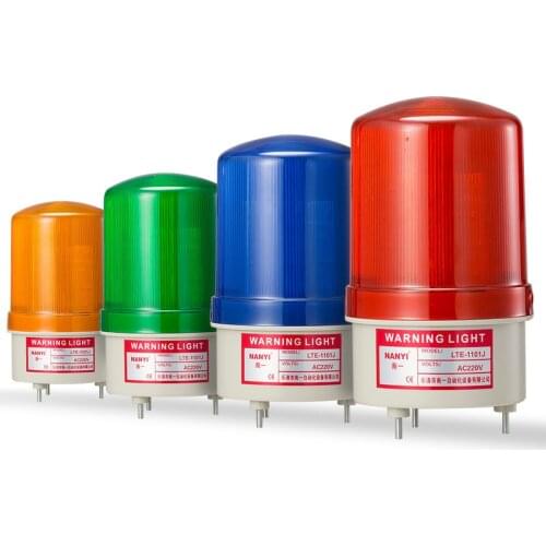 Newest garage sliding swing gate motor flashing strobe light lamp bulb blinker safety alarm light strobe lamp(no sound)