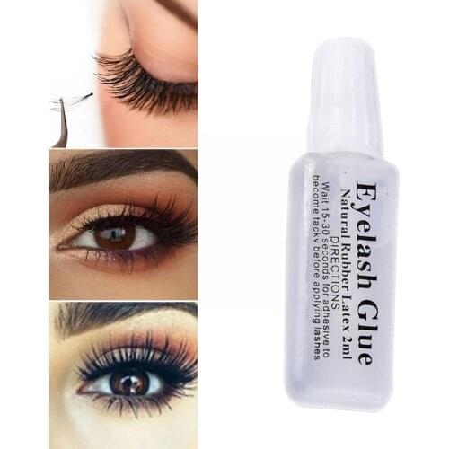 Waterproof Portable Transparent False Eyelash Glue And Tasteless Glue Non-toxic Eyelid Viscose Mini Cosmetic Tools Transpar Q1Q2