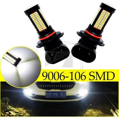 YaaGoo High Power 9006 HB4 Fog Light White 2x 106SMD Bulb Lamp