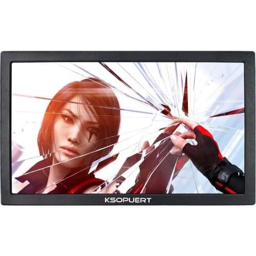 13.3" IPS Full View LCD Monitor 1920x1080 16:9 HD MI Input Speaker Build In Game Monitor for Raspberry Xbox360