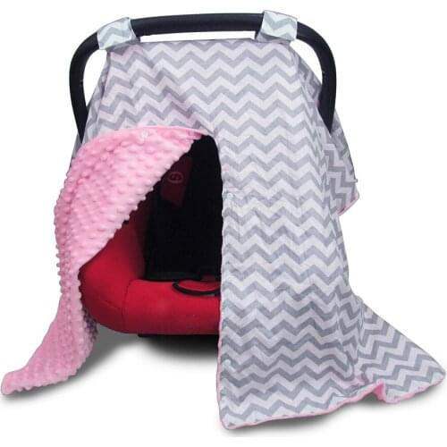 Winter Warm Windproof Baby Stroller Cover Thickened Pea Blanket Mother Breastfeeding Towel Protective Cover For newborn Stroller