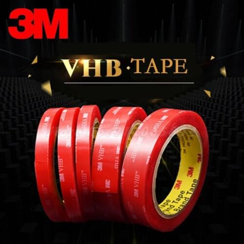 3M Scotch Tape Nano Tracsless Double Sided Tape Removable Sticker Washable Transparent Adhesive Cleanable Car Protect Sticker