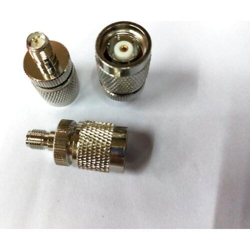 20pcs brass RP TNC male jack to RP SMA female RF Coaxial adapter connectors New