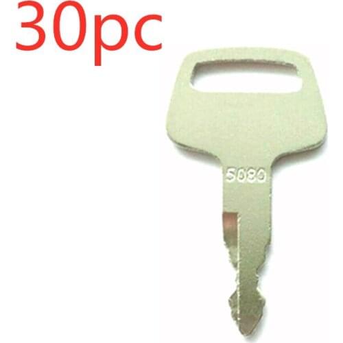 30pc key 5080 For IHI Marooka Excavator Heavy Equipment Ignition Key 069027029