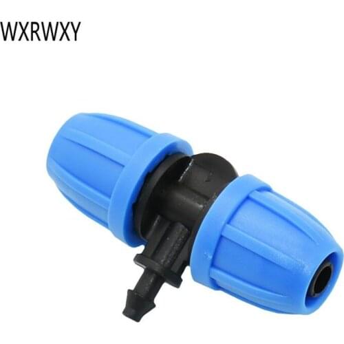 Garden hose 8/11 to 4/7 reducer tee barb water splitter Thread Lock 3/8 to 1/4 tee Connector Watering 5pcs
