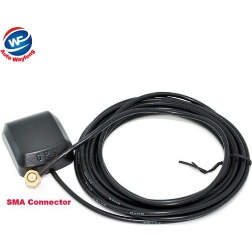 Hot Selling Factory Price Car Gps Antenna SMA Connector Cable Length 3M Frequency 1575.42MHZ + Free shipping