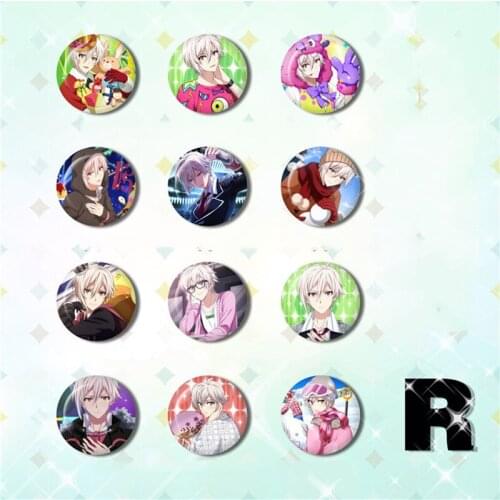 58MM IDOLiSH7 MIDO TORAO Icons on The Backpack Pin Brooch Badges Stemma Divisa Fans Collection