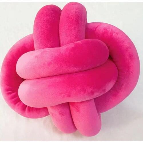 Kids Baby Crawling Play Dolls 18cm/30cm/25cmKnotted Round Ball Pillow Waist Back Cushions Bed Toys