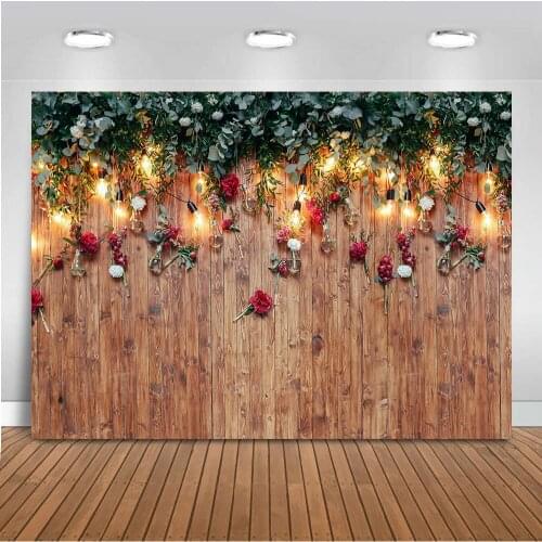 Wood floor backdrop for photography Christmas background for photo booth studio portrait head shoot wedding photocall boda