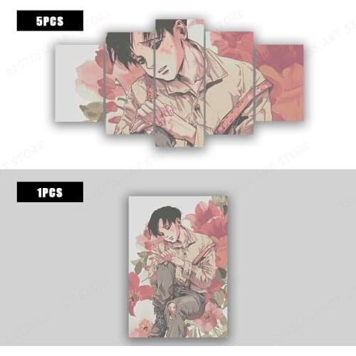 Anime Character Killing Stalking Canvas Print Wall Art Painting Poster Frame Board for Office Decor, Best Gift Dad Mom Grandmoth