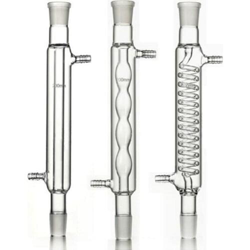 Laboratory Condenser 300mm Spirl Tube Three Types