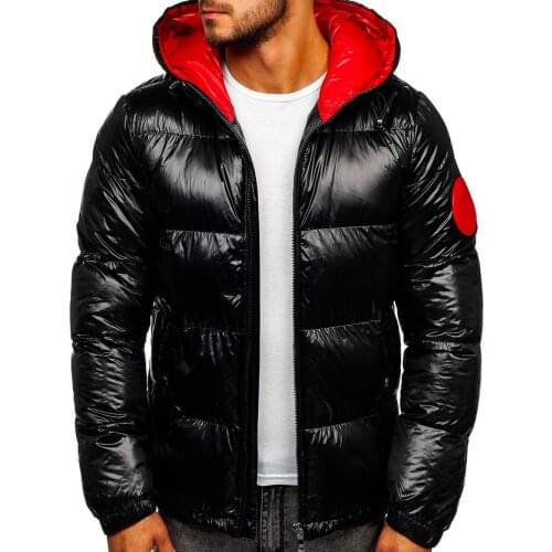 ZOGAA Mens Fashion Hooded Bread Cotton Jacket