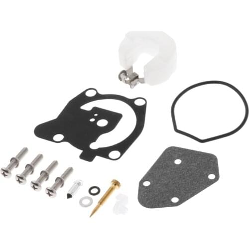 Boat Motor Carburetor Repair Set 66T-W0093-00-00 66TW00930000 for Yamaha Outboard 40HP X models E40X