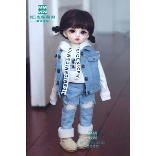 2019 NEW BJD accessories fashion casual Sweatshirt jacket for 27cm--30cm 1/6 BJD YOSD doll clothes