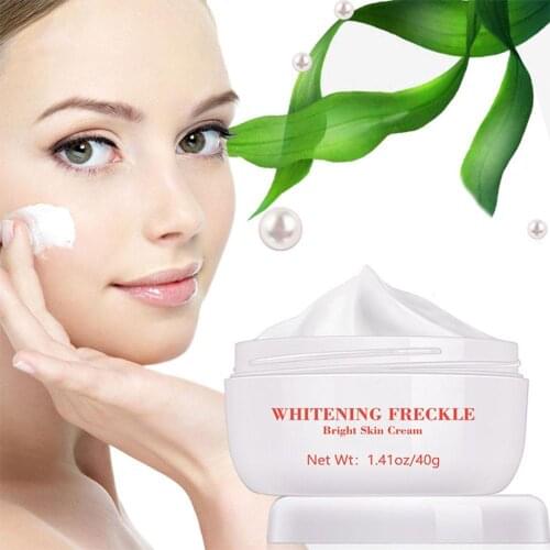 Strong Effect Whitening Freckle Face Cream Snail Repair Moisturizing Melasma Acne Dark Spots Pigment Remover Face Care 40g