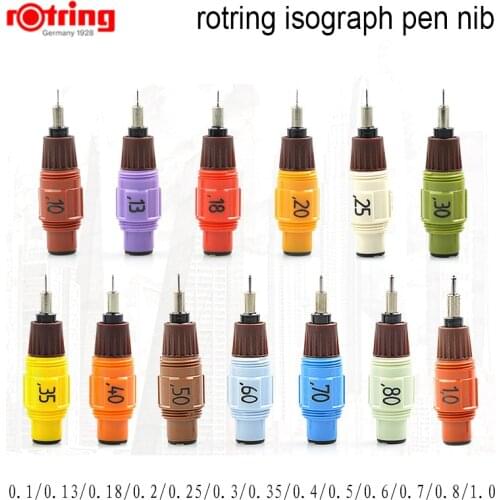 Rotring Isograph pen replacement nib 0.1mm-1.0mm 1piece