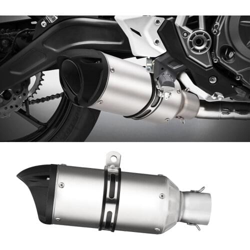 Motorcycle Exhaust Pipe Mufflers Slip On Silencers Universal WIth DB killer 38MM-51MM For ATV Dirt Bike Street Bike Scooter