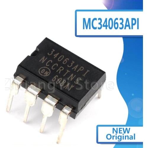 10pcs/lot MC34063API DIP8 MC34063AP1 DIP MC34063 34063API New original
