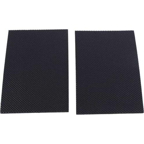 2PCS Home Furniture Non-Slip Rubber Protector Pad Hard Floor Bed Chair Safe
