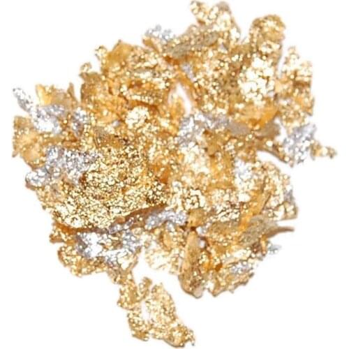 3 color 20g Gold Leaf Foil Party Make Up Face Body Nail Eye Art Fashion Festival Carnival Club Wear Glitter Cosmetic Tattoo 24K