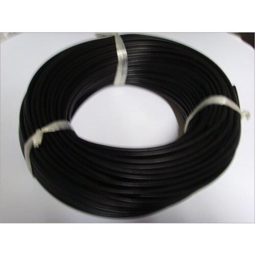5M/lot , Black 6*10mm Silicone Vacuum Tube Hose Silicon Tubing