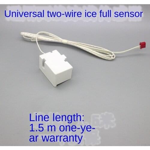 Ice Maker Accessories Reed Pipe Ice Full Switch Stop Switch Door Magnetic Switch Stop Sensor Two-Wire Double